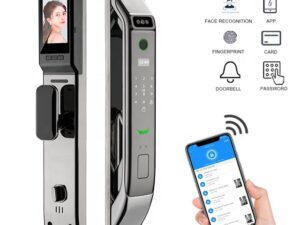DF13 3D Face Recognition Smart Door Lock With Doorbell Outdoor Wifi Fingerprint Camera